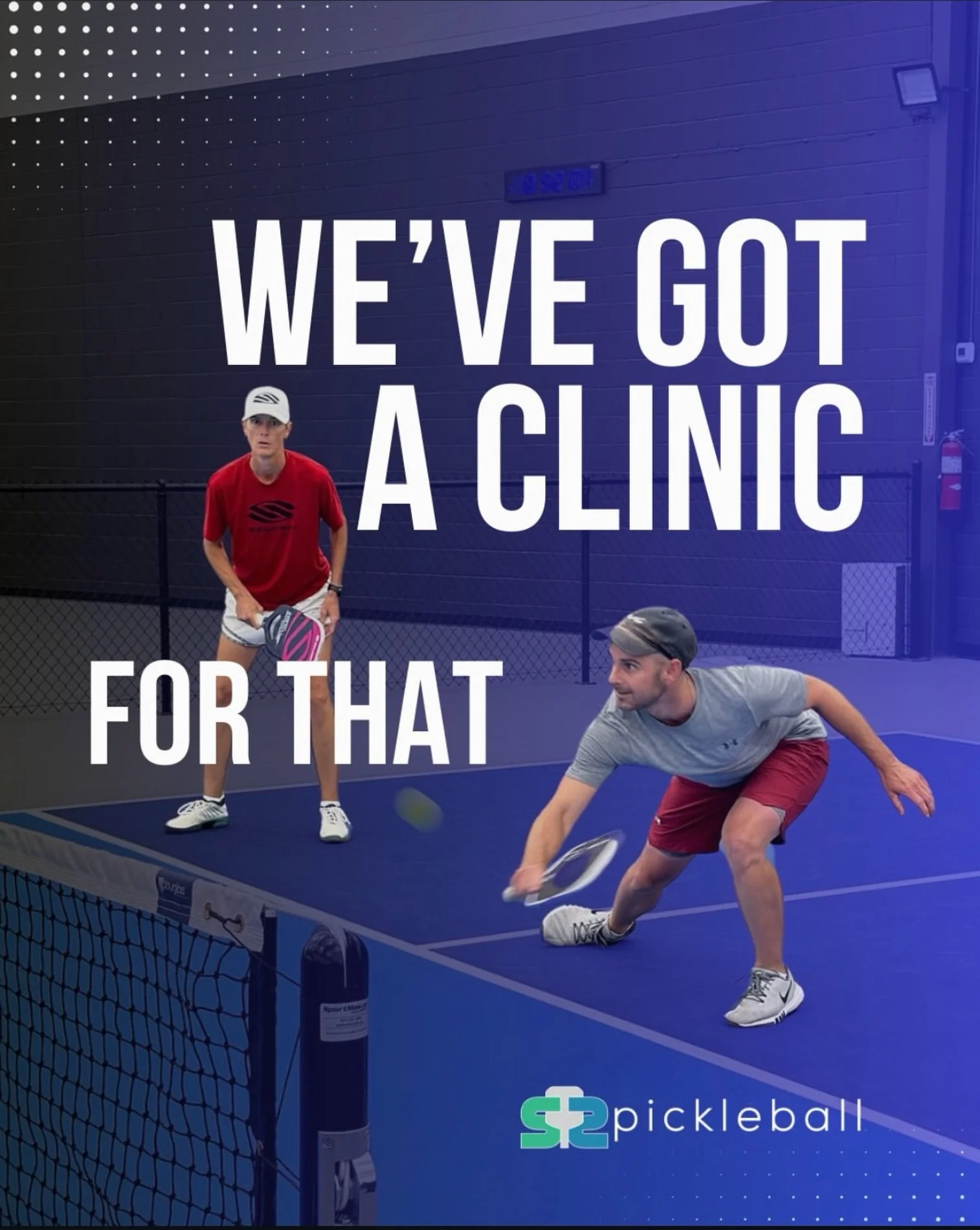 We added THREE new weekly clinics to our schedule! Exciting!

The Proven Player Clinic on Mondays from 6-7p with Coaches Dylan &amp; Jamison. For proven 4.0+ players who want fast-paced drilling, advanced patterns and competitive scenario training.

