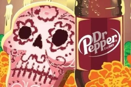 Dr Pepper store display