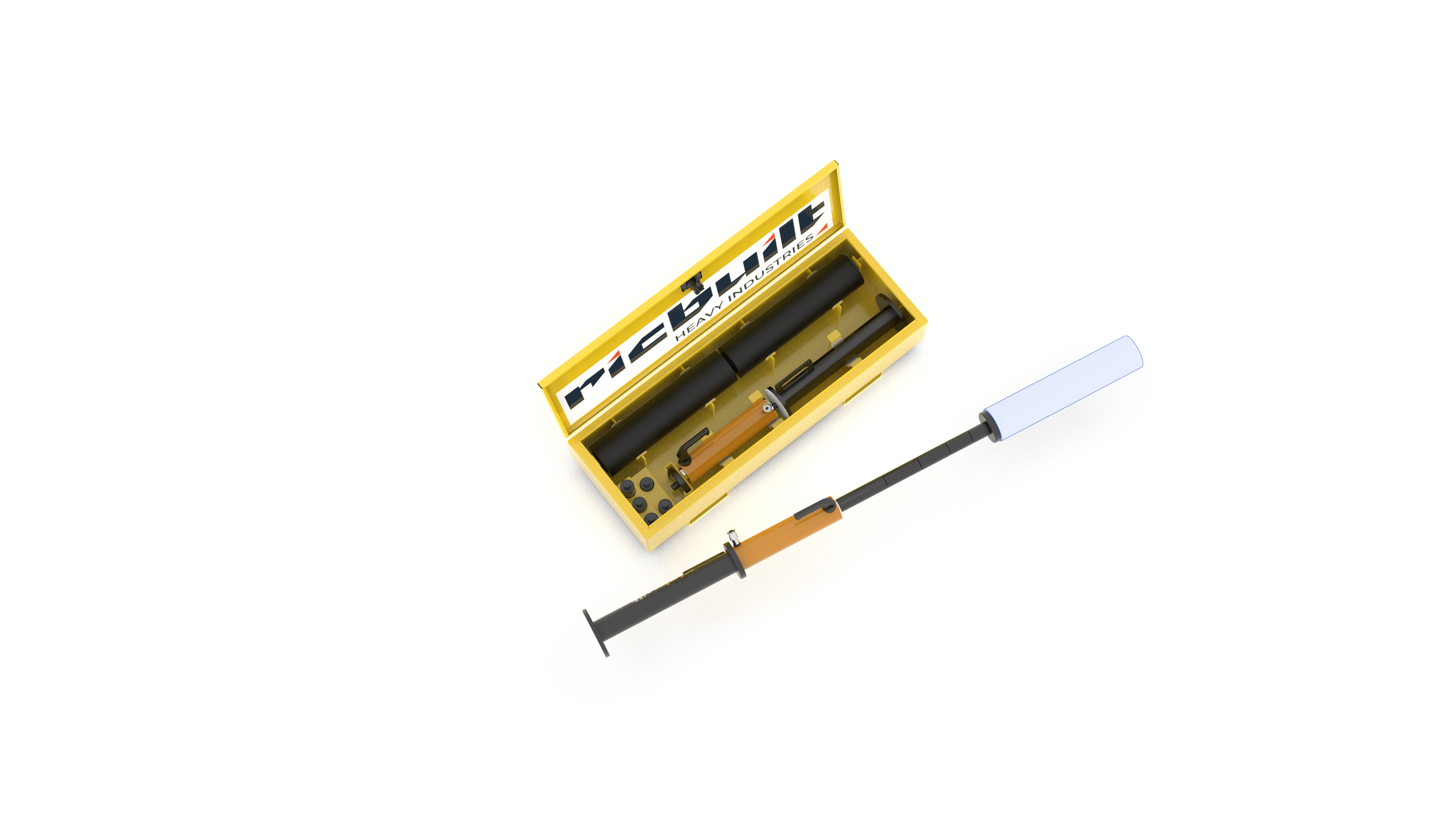 Komatsu T282 / 930 Body Pin Removal Tooling
