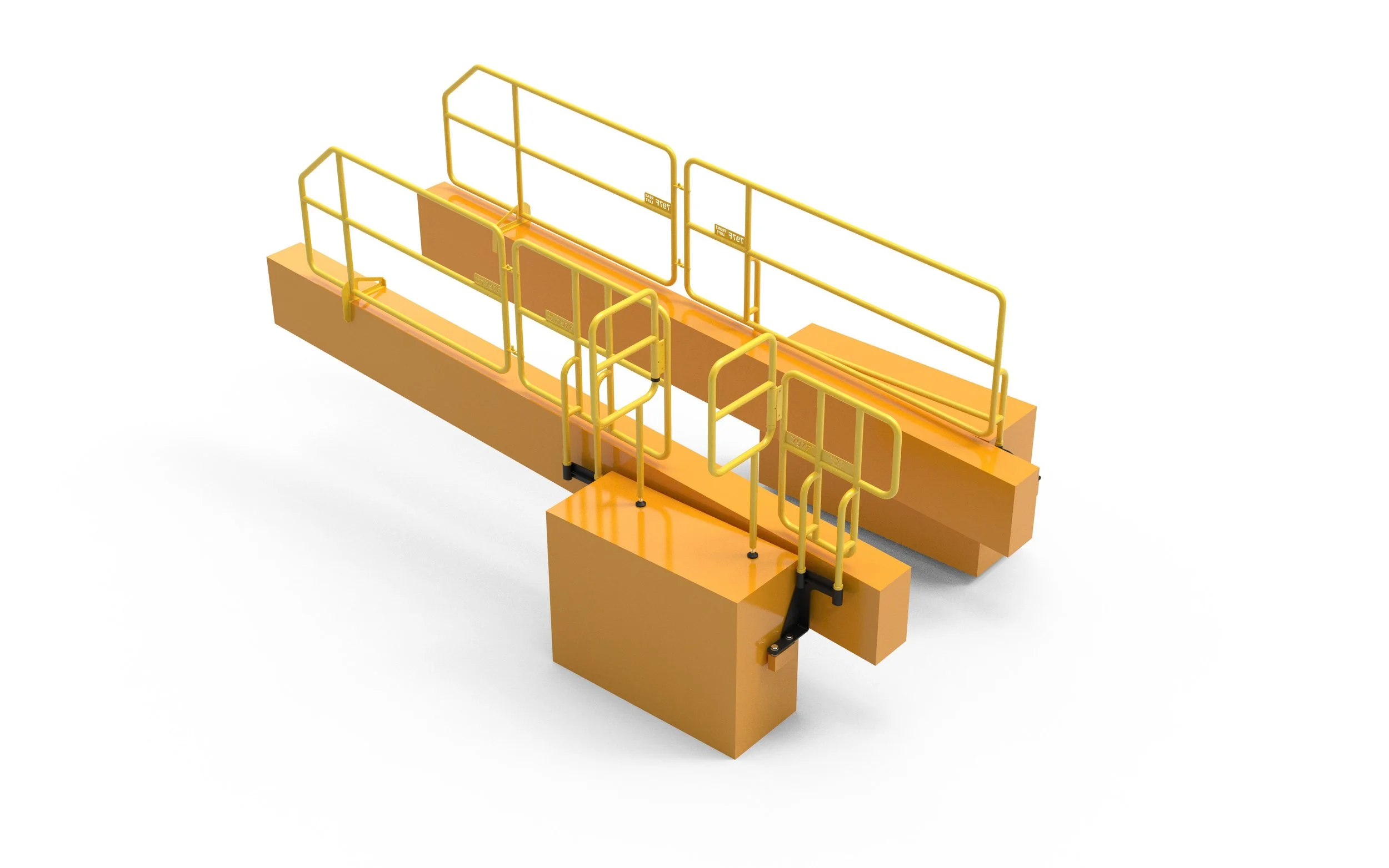Caterpillar 797F Chassis Handrails