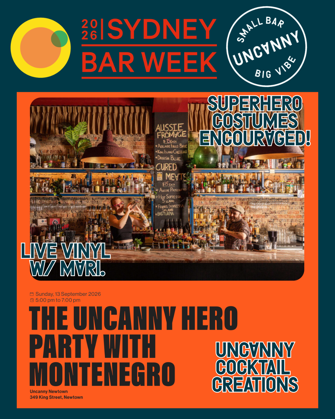 Sydney Bar Week @ Uncanny!