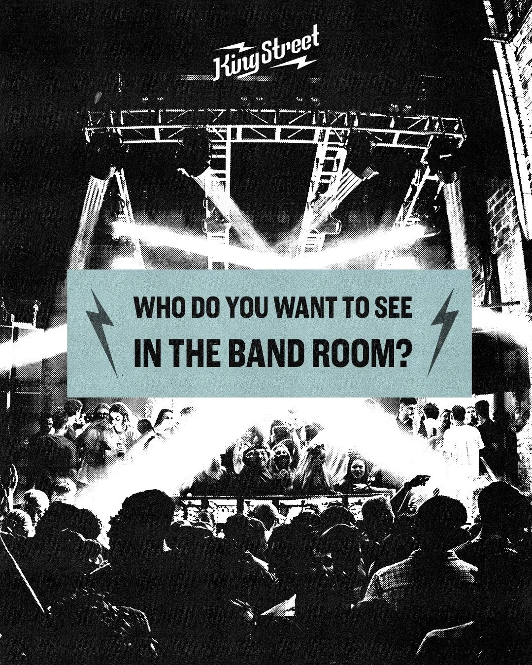 Time to shoot your shot. Who do you want to see tear up the Band Room stage? Comment the artist you want to see live and we will take notes 👀👇