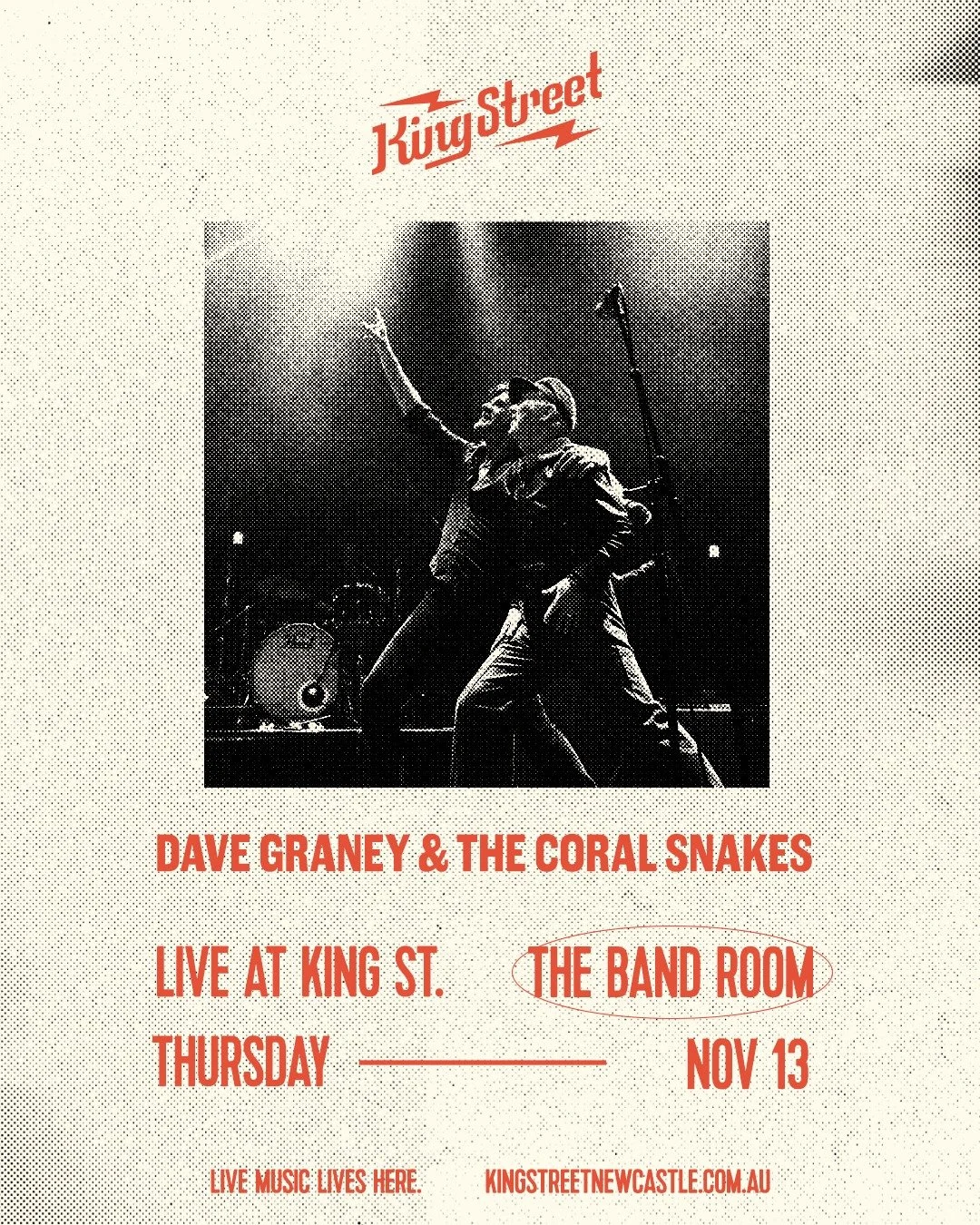 Just one month until Dave Graney 'n' The Coral Snakes bring their iconic gold-selling album, &quot;The Soft 'n' Sexy Sound&quot; to life this October/November. Expect all the classics including &quot;Rock'n'Roll is Where I Hide&quot; plus fan favouri