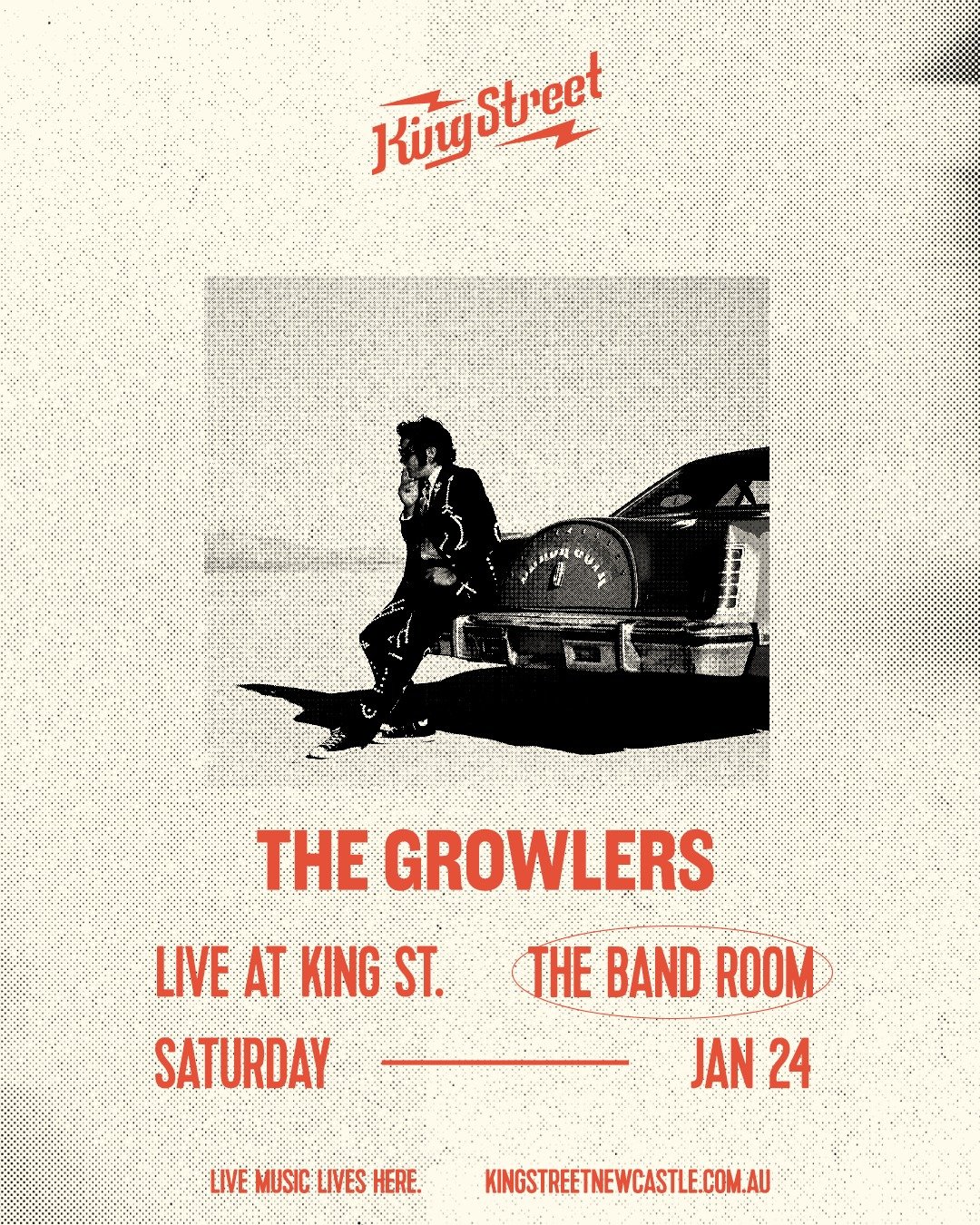 The Growlers launch their 2026 world tour in Australia with fresh singles "Feel My Funk" and "Crisis" plus all the classics. Catch them right here, Jan 24th with Melbourne's very own The Grogans on support. Tickets via the website
