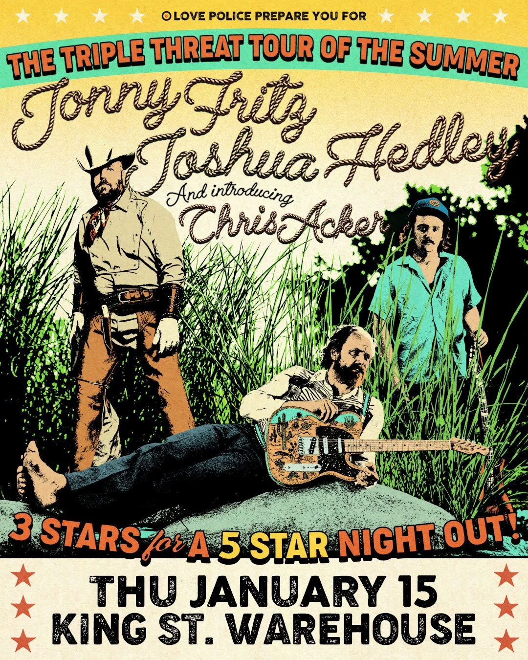 Two of Nashville&rsquo;s most beloved country storytellers, Jonny Fritz and Joshua Hedley, are in Newcastle this Thursday for a special show, supported by the talents of Chris Acker.