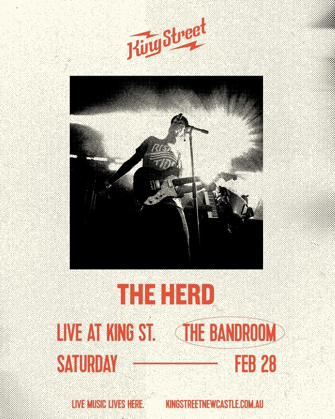 The Herd bring their 20th anniversary tour to King Street Warehouse this February. Hear the ARIA and J Award-nominated album that cemented them as one of Australia's most important voices, plus the iconic triple j Like A Version cover of 'I Was Only 