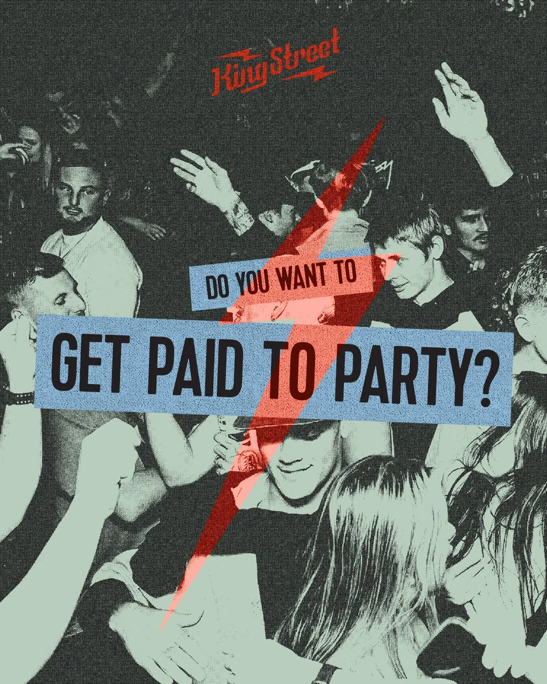 Do you want to get paid to party? We are looking to fill a couple of fun, outgoing people to fill our host, promoter and party liaison roles at King. If you think you have what it takes, fill out the form at kingstreetnewcastle.com.au/hiring
