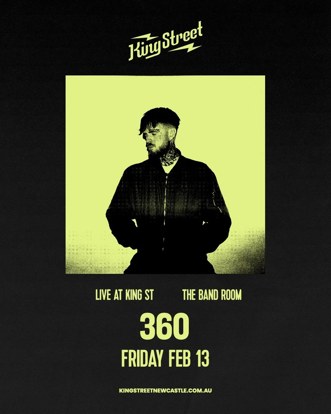 THIS FRIDAY: Fresh off a sold-out capital city run, ARIA Award-winning rapper 360 is bringing the BACK N FORTH TOUR to Newcastle with special guest PEZ.
Last chance tickets via the website.