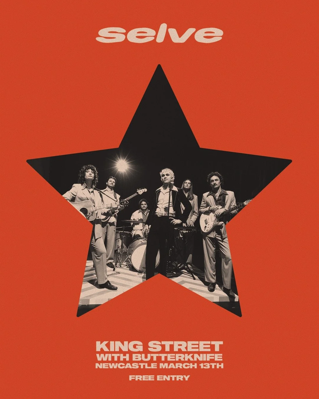 FREE SHOW ALERT 💥
Selve are taking over The Warehouse next Friday, joined by Newy&rsquo;s own Butterknife. Free entry. Big night. Be there.