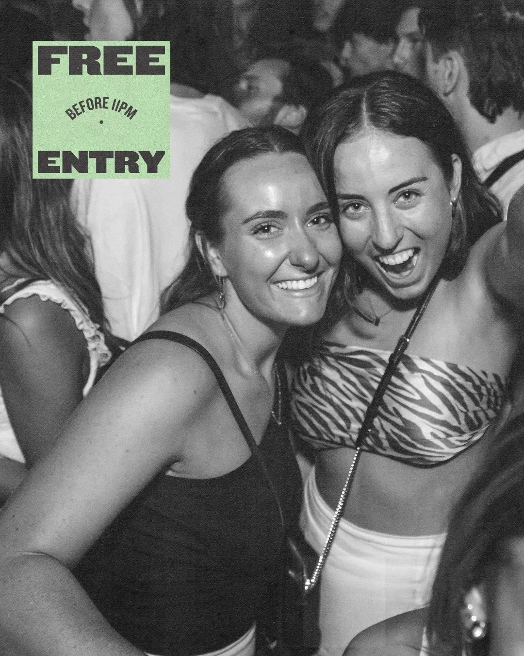 Don't overthink it. FREE ENTRY before 11PM + drinks specials + live bands + djs. King Street has your Friday covered 🙂&zwj;↕️