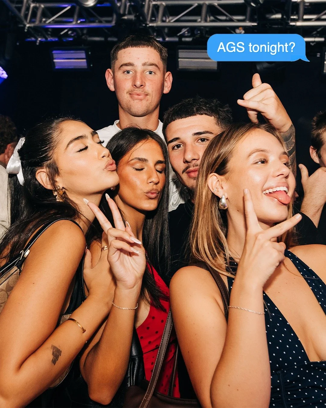 AGS has entered the group chat. See you tonight.