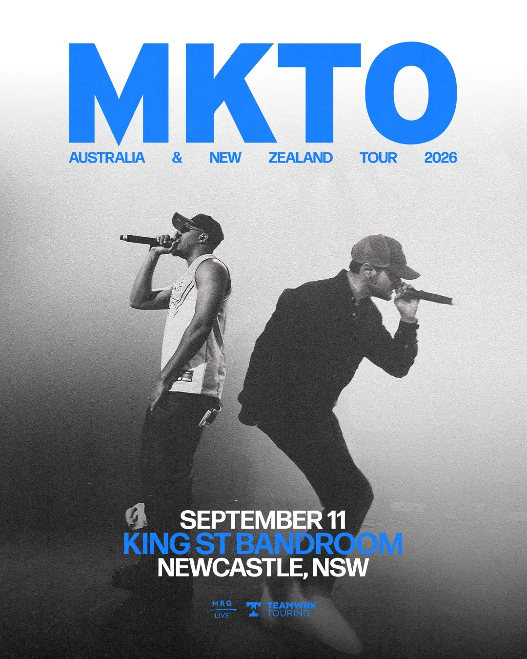 Having captivated crowds in Melbourne and Sydney in 2025, multi-Platinum selling US duo MKTO are set to return - charting a full national tour of Australia, as well as a stop in New Zealand, this September!

Since their last Australian visit, the duo