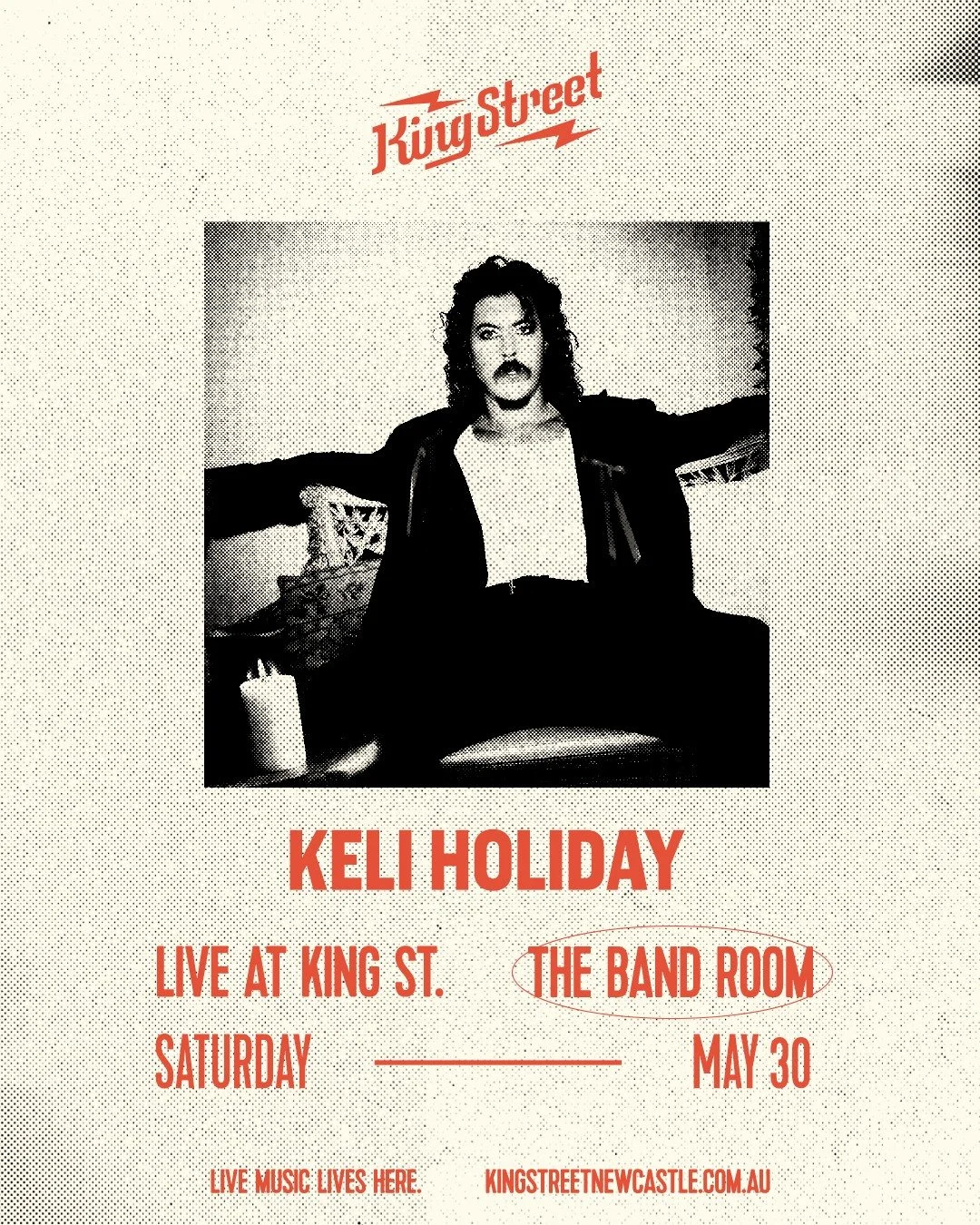 Newcastle&rsquo;s Dancing2 on May 30. Keli Holiday live at King Street. 

Tickets via our website.