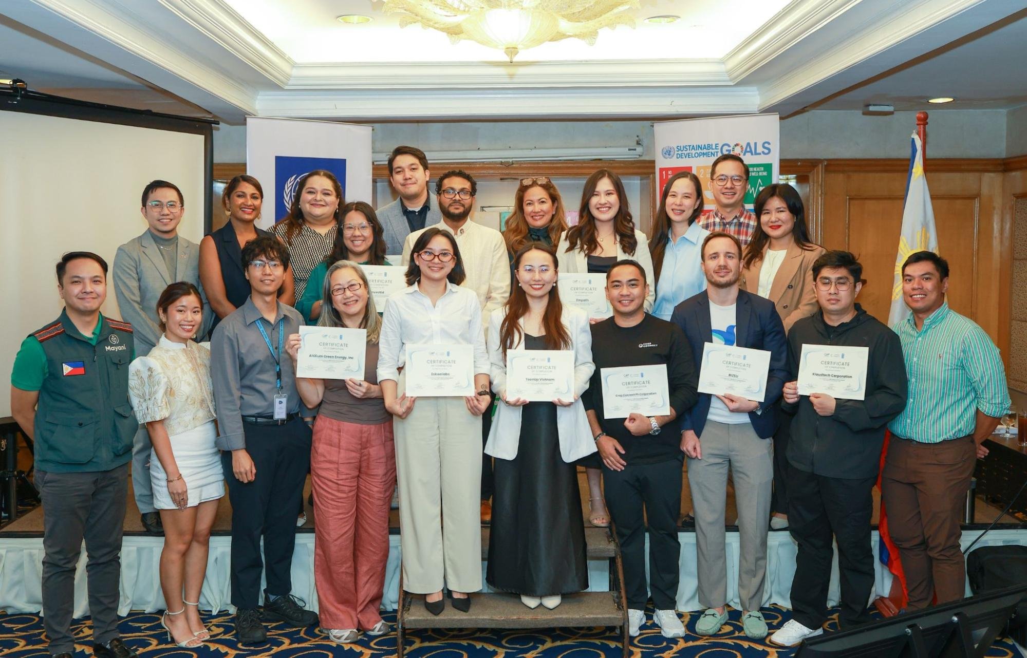 UNDP SVS 2025 cohort finalists Investor Day Clinic