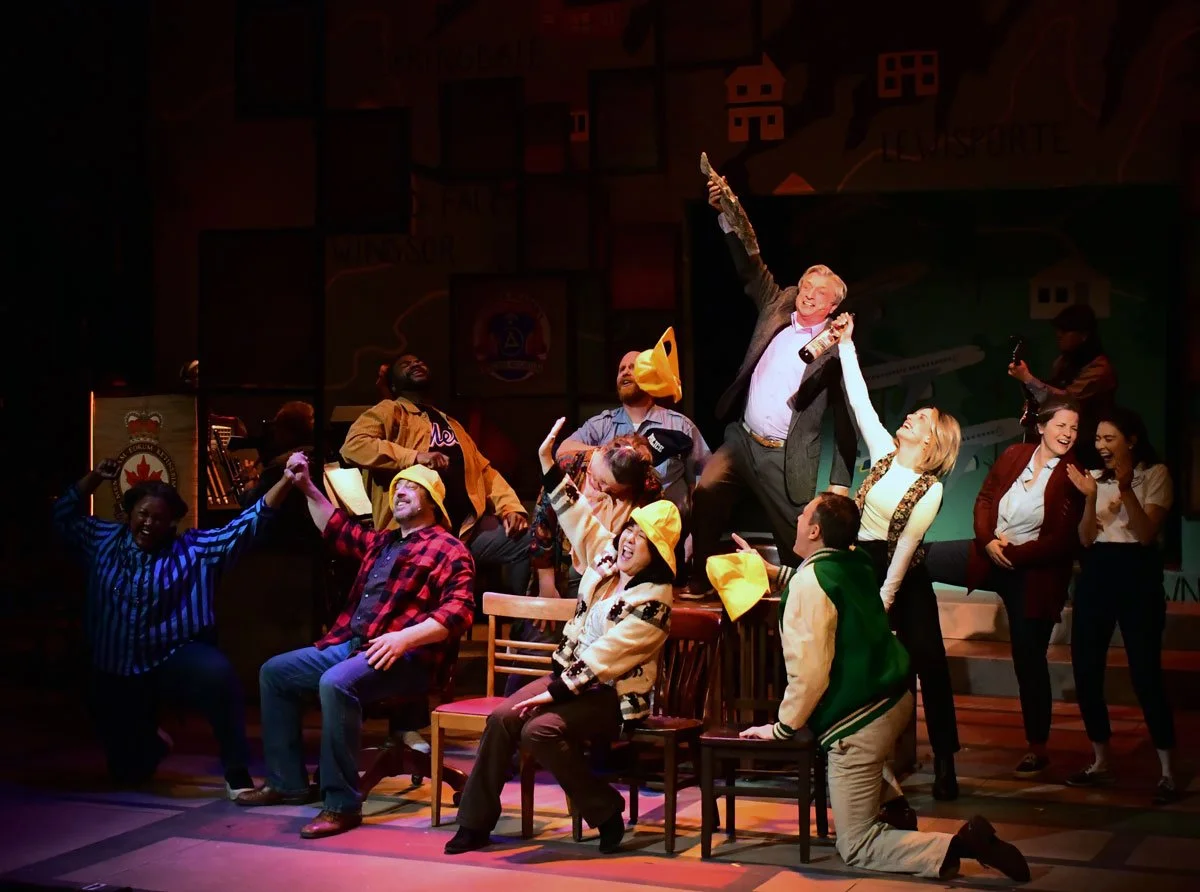 Cast of Come From Away (Photo by Kait Rankins)