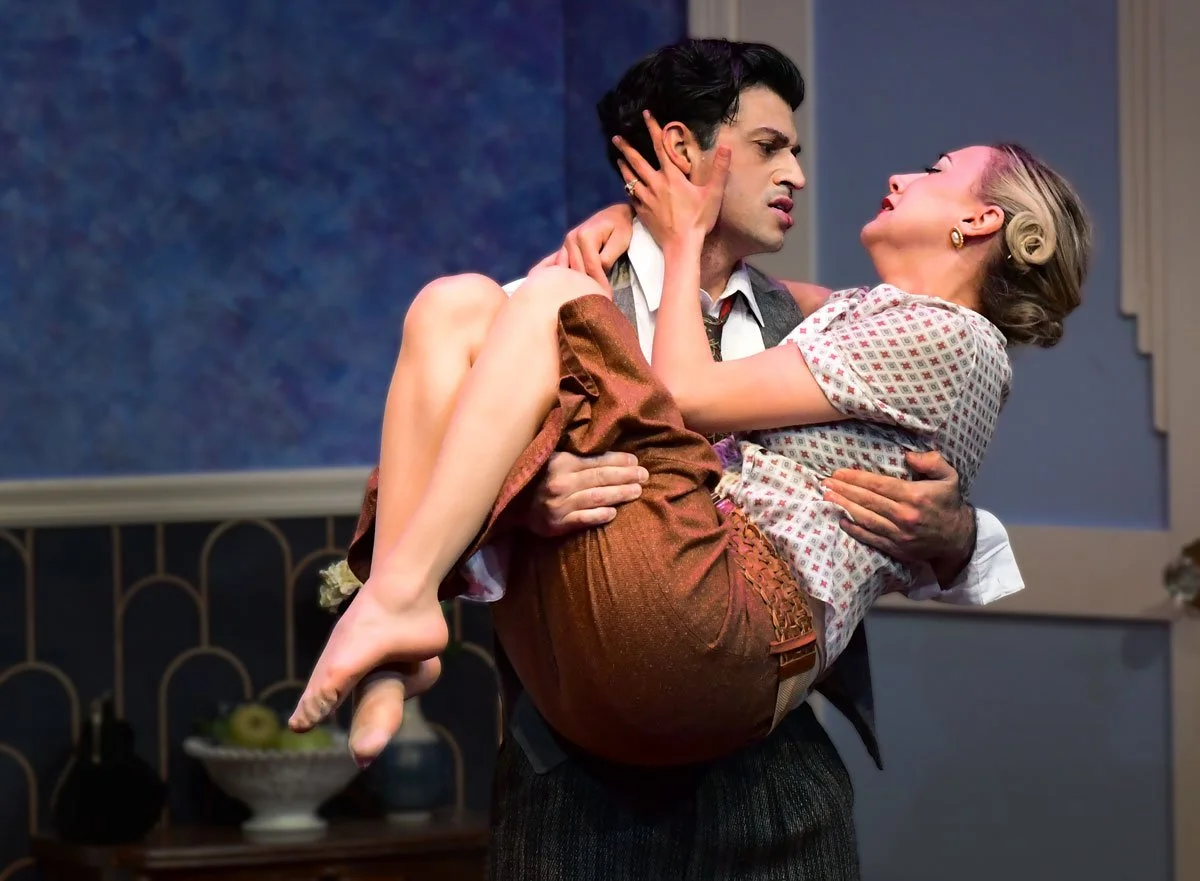 Peter Evangelista and Sarah Keyes (photo by Kait Rankins)