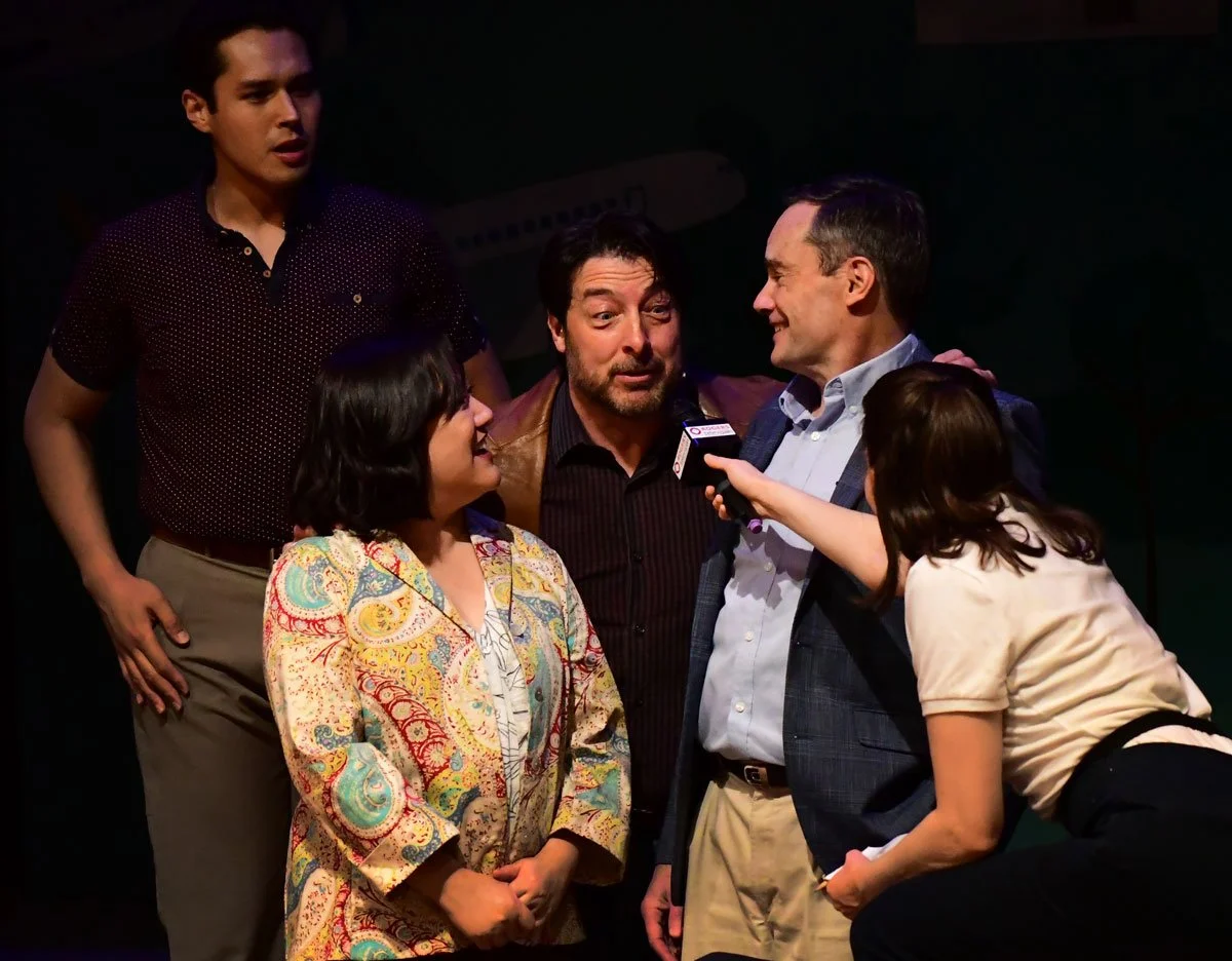 David Webber, Elaine Hom, Ben Ashley, Bill Mootos, and Caelie Scott Flanagan (Photo by Kait Rankins)