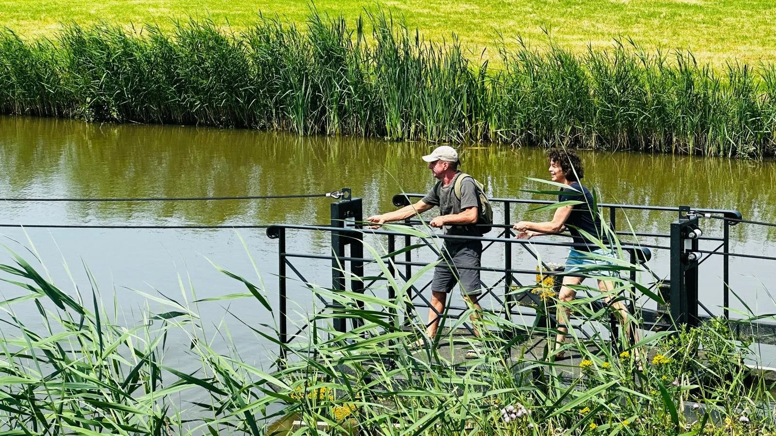 Waterliniedag: Polder Blokhoven gaat onder water