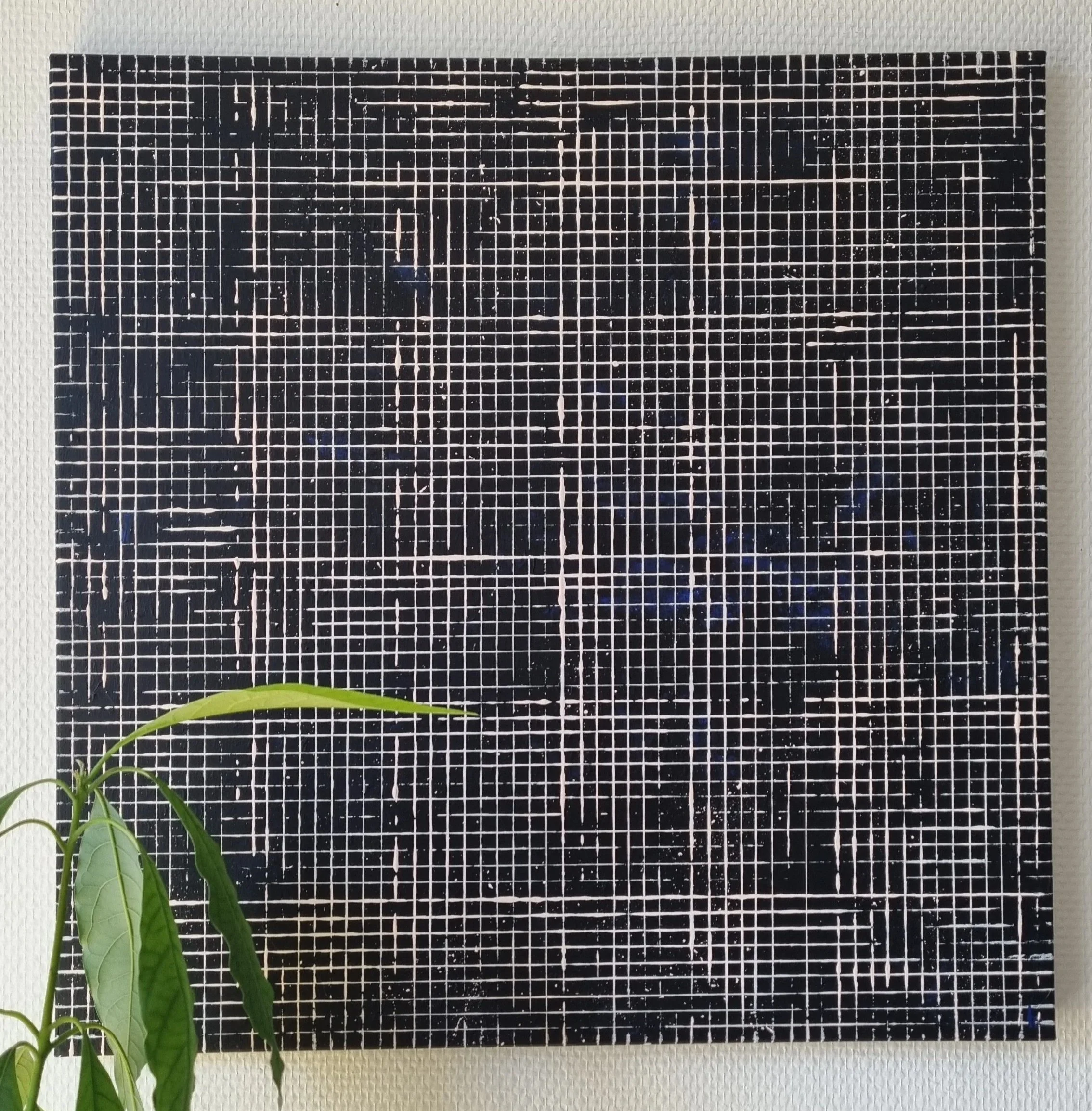 Spacetime 26A1, 2026, 60x60cm, acrylique sur toile