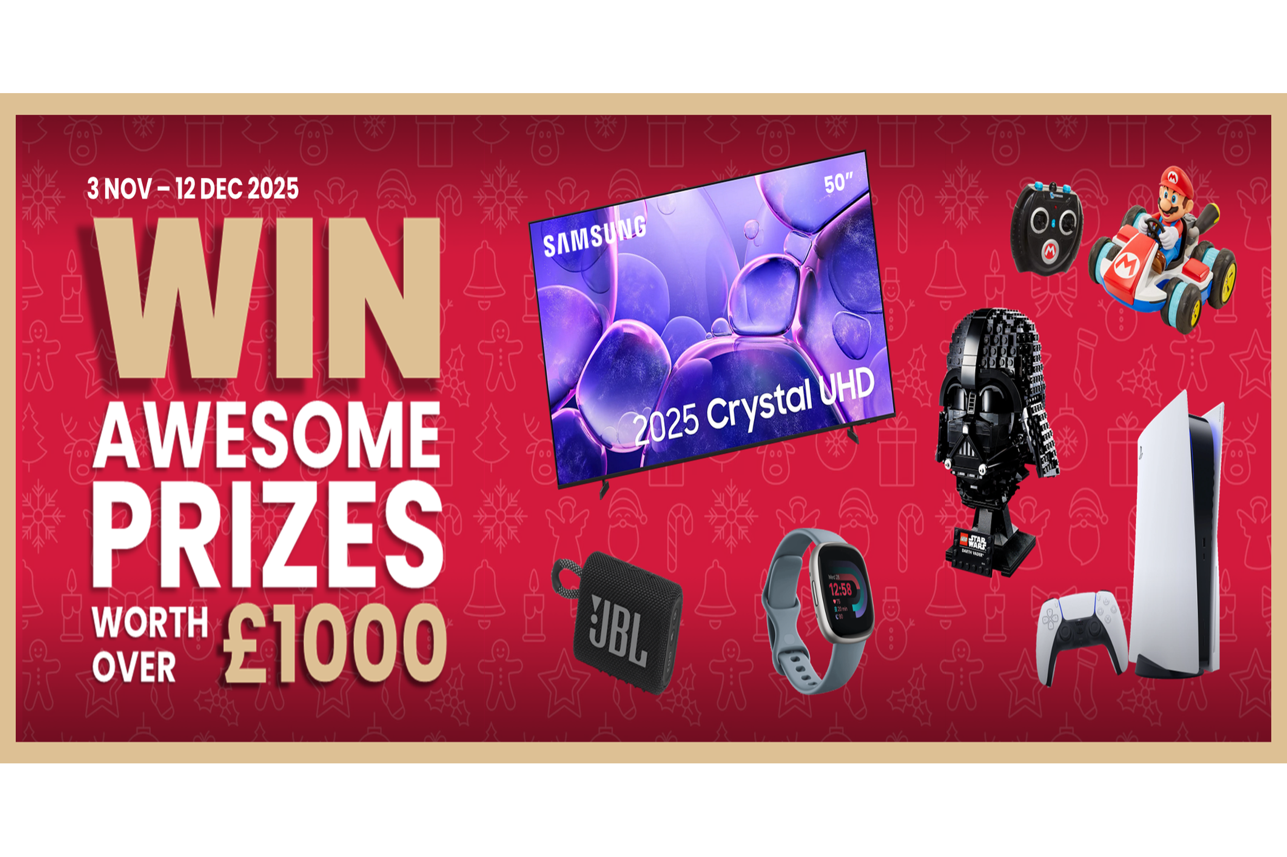 🎁 Win Awesome Prizes This Festive Season with Aquila! 🎁
