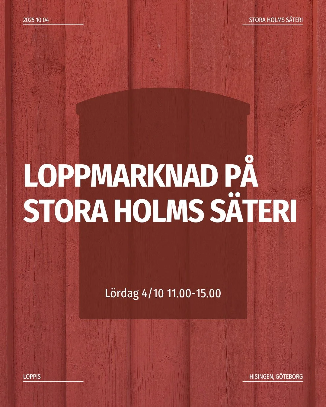 FYNDA P&Aring; HELGENS LOPPIS!

L&ouml;rdagen den 4 oktober mellan 11.00&ndash;15.00 fylls lokalen som kallas f&ouml;r Galleriet med utst&auml;llare som s&auml;ljer allt mellan himmel och jord &ndash; h&auml;rliga fynd v&auml;ntar hos alla s&auml;lja