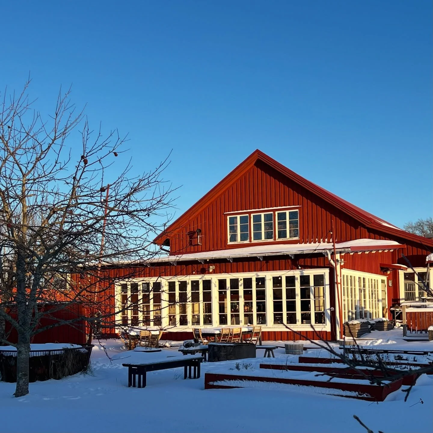Sn&ouml;n &auml;r ett minne blott och det ser ut som att vi f&aring;r fira en gr&ouml;n jul i &aring;r. Vi f&aring;r helt enkelt hj&auml;lpa julst&auml;mningen lite p&aring; traven.

Varf&ouml;r inte med en jullunch i helgen?

Vardagar fram till den 