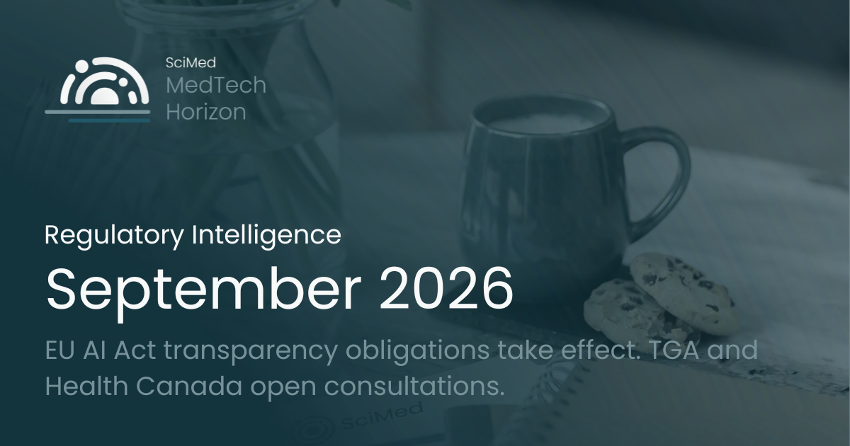 Regulatory Intelligence | September 2026