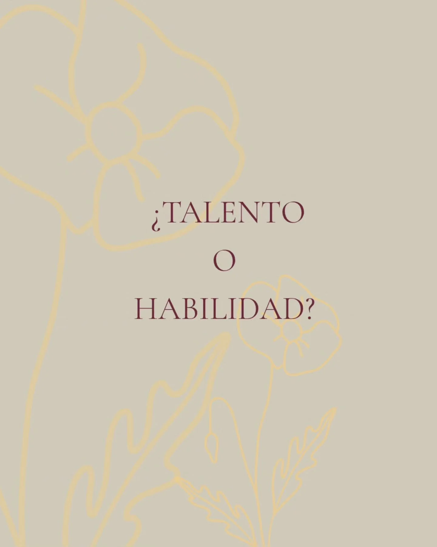 Muchas veces ponemos el foco en lo que sabemos hacer bien porque lo hemos practicado mucho.
Pero hay algo distinto cuando conectas con tu talento: no se trata de esfuerzo, sino de energ&iacute;a que vuelve a ti.

Cuando usas tu talento, no sientes qu