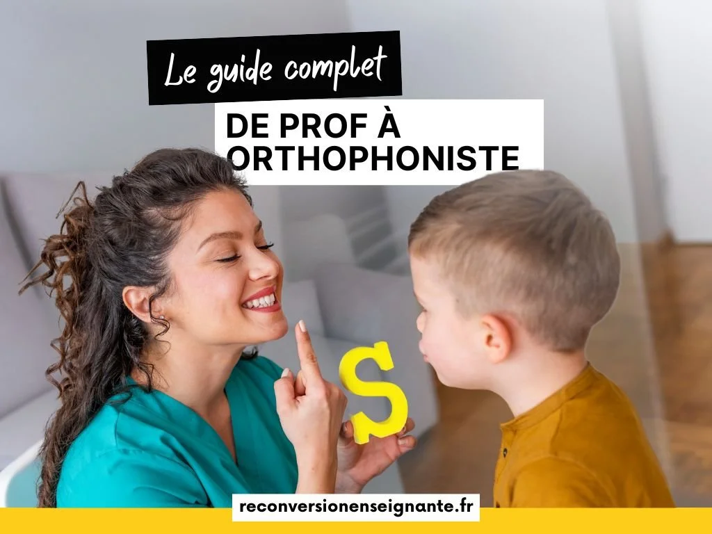 De professeur à orthophoniste : une reconversion réaliste ?