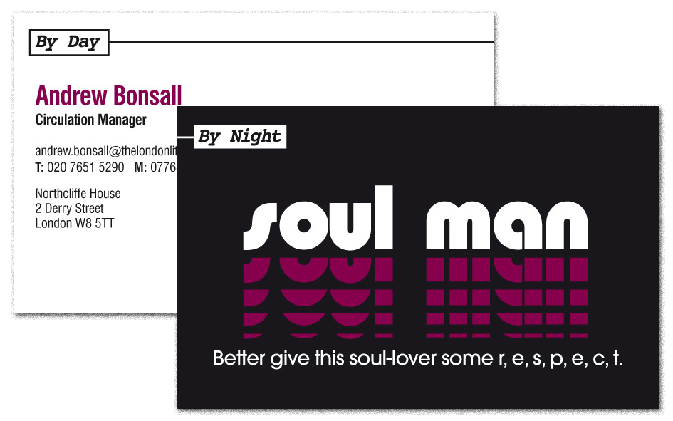 London Lite Business Cards