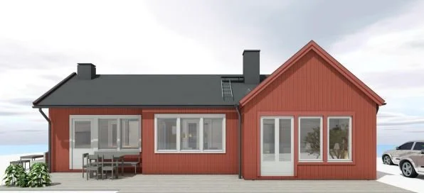 Tillbyggnad villa Duved