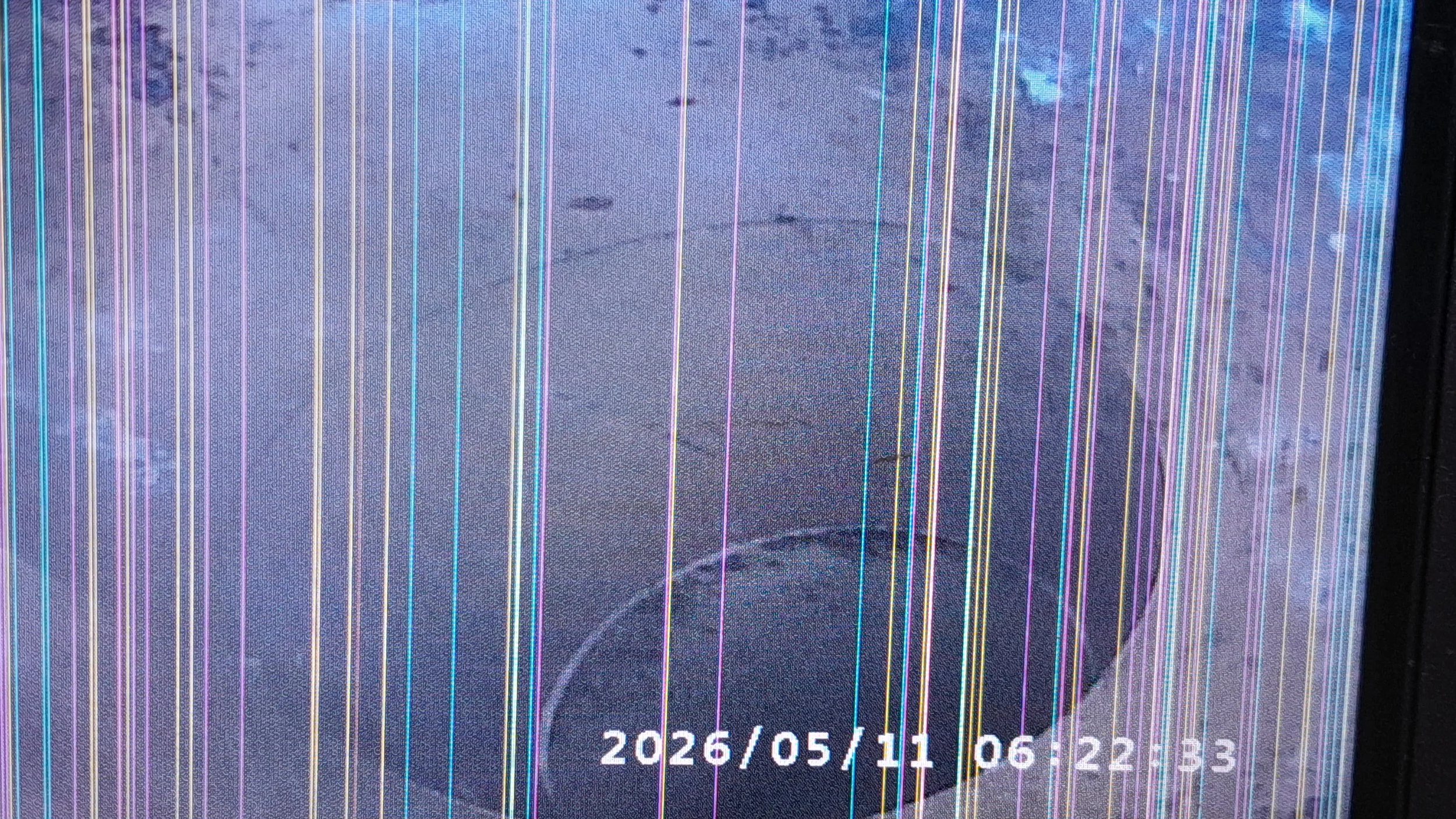 Blocked drains have been cleared and inspected with a cctv drain survey.