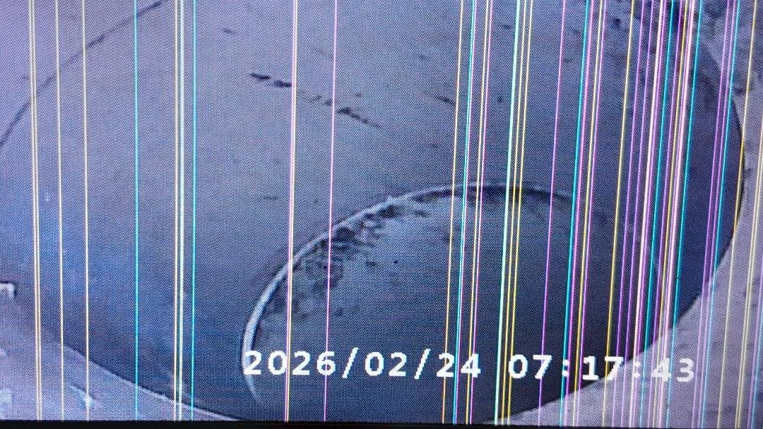 CCTV drain survey to find location of lateral connection and root ingress.