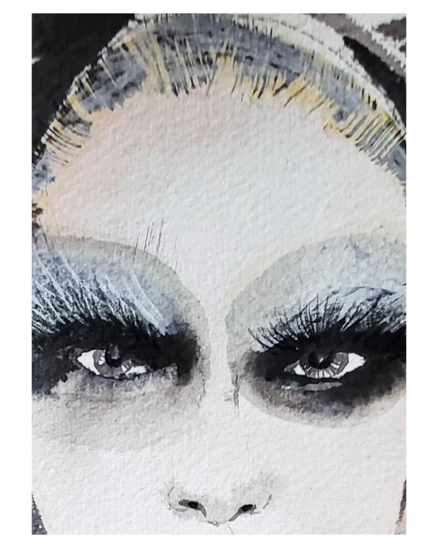 Lately I've been moving between portrait, fashion and abstraction.

Sometimes a finished piece starts with a face.
Sometimes with a colour. 
And very often with a mistake.

Which one speaks to you most?

#fashiondrawing #FashionArtist #FashionIllustr
