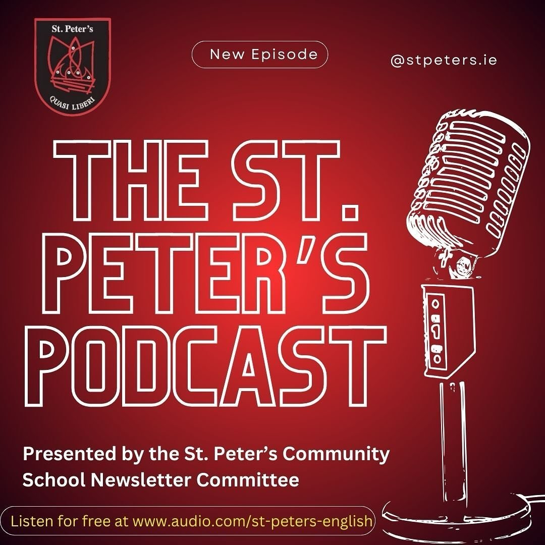 We are delighted to announce the release of Episode One of our new podcast: The St. Peter&rsquo;s Podcast 🎙️🎧 Presented by members of our St. Peter&rsquo;s Newsletter Committee, we are excited that our students and members of our school community h