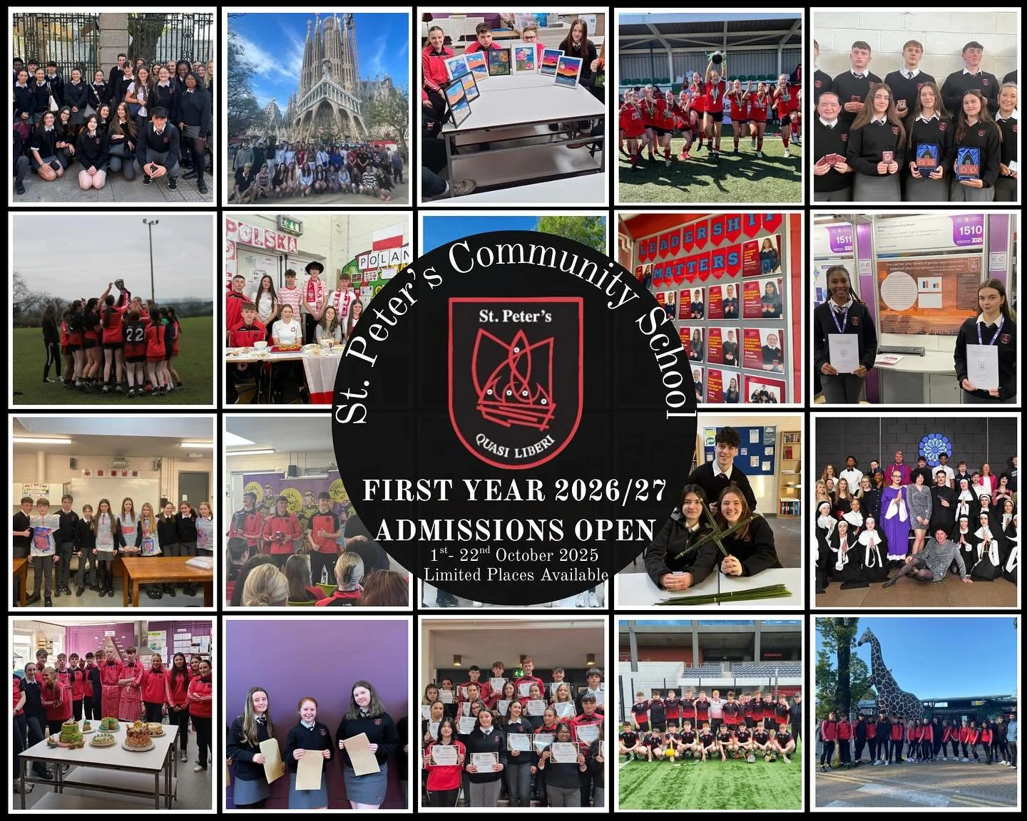 Great News! Our First Year 2026/27 Application Form is now live on our website, with applications closing on Wednesday, 22nd October 2025 ✨

We absolutely loved meeting so many families at our Open Night last week! Thank you for taking the time to vi