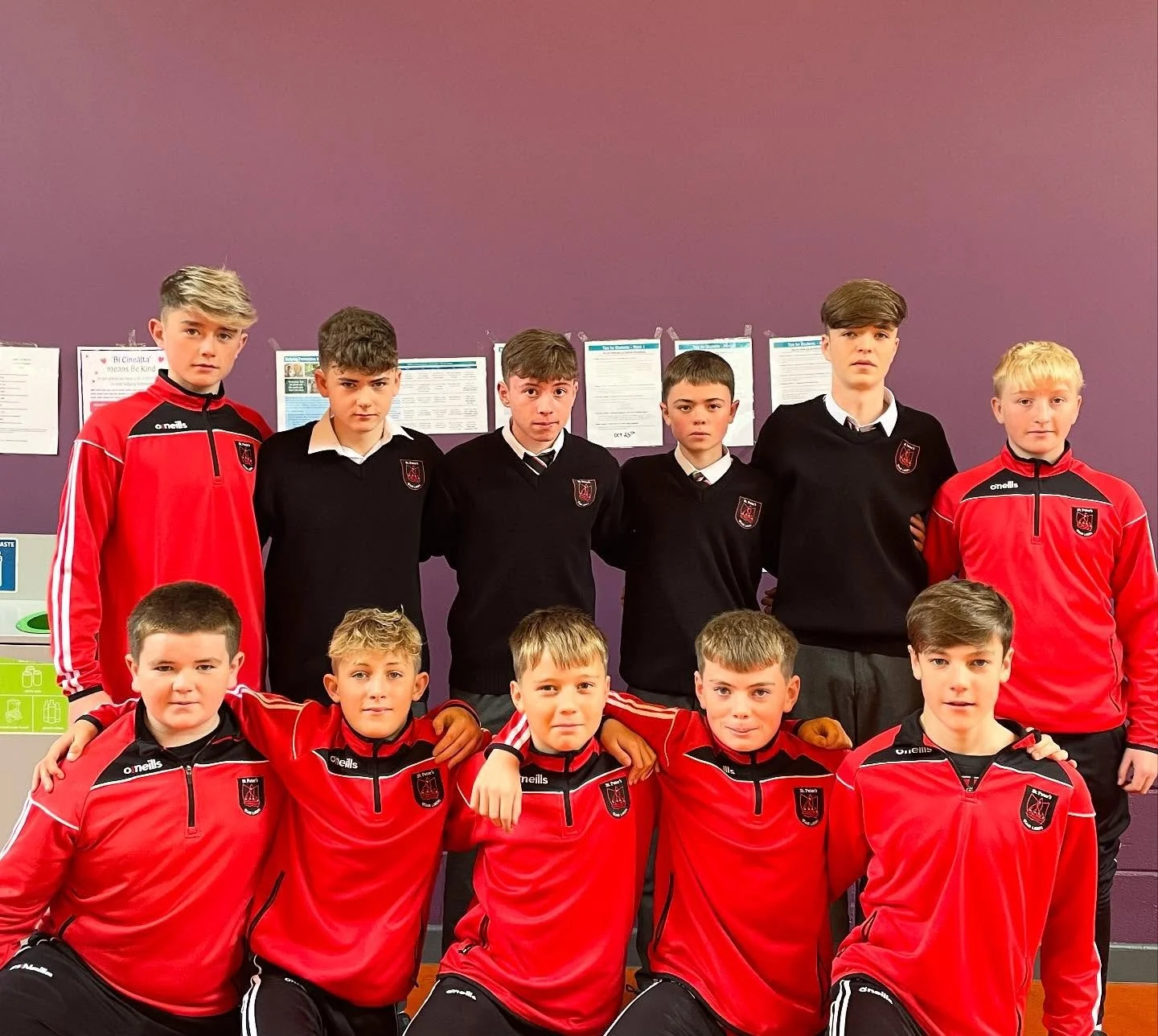In Our Community

Best of Luck to St. Peter&rsquo;s students Rory, Tommy, Ben, Evan, Jake, Cameron, Harry, Charlie, Dylan, Rory and Zack, along with all of their @passagewestgaaclub  teammates, who are playing in this evening&rsquo;s Rebel &Oacute;g 