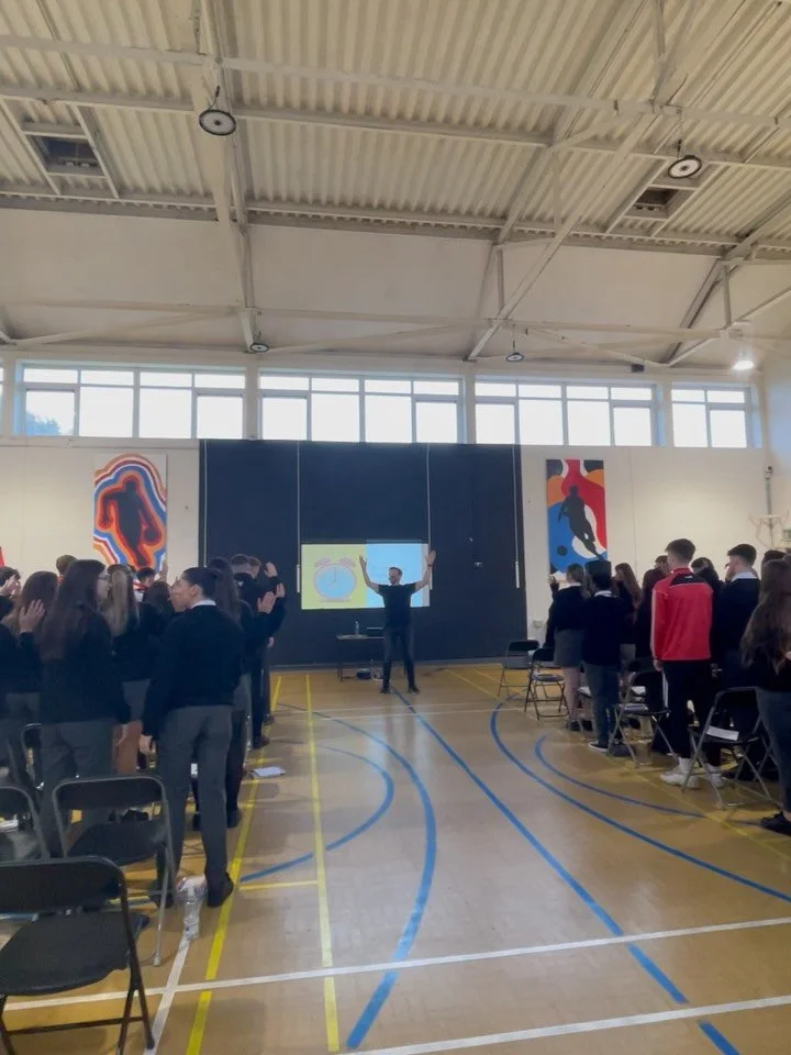 Recently we were delighted to be joined by Ray from @raysethegame , who travelled to St. Peter&rsquo;s to speak to our Second, Third, Fifth and Sixth Years 🗣️ An inspiring education and motivational speaker, Ray opened students&rsquo; eyes to the po