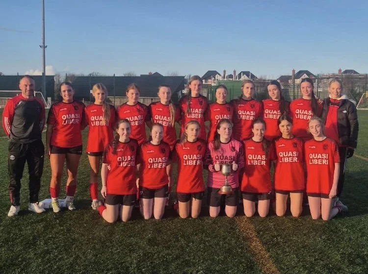 St. Peter’s Senior Girls Soccer Team Win Munster Title