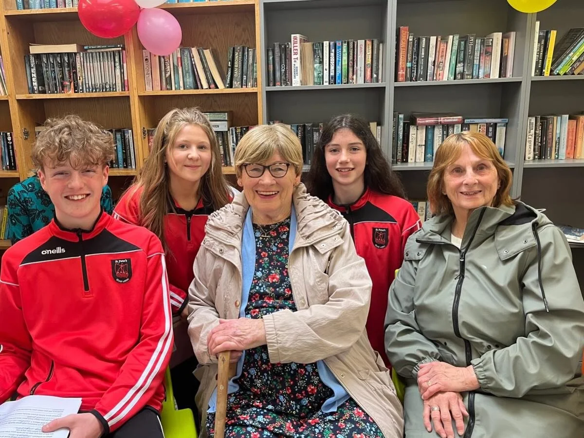It was fantastic to welcome so many Grandparents (and other family members) to St. Peter&rsquo;s recently to celebrate Grandparents Day with our First Years! 💫  Our First Year students had the chance to interview their family members about their own