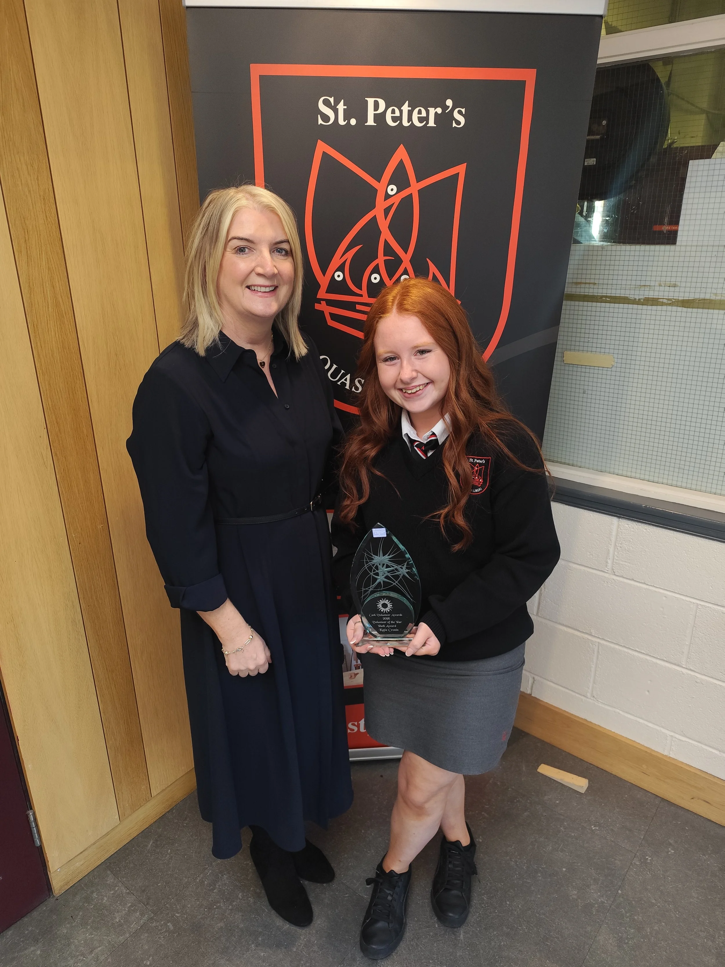 Congratulations Cork Youth Volunteer of the Year Katie Cronin!