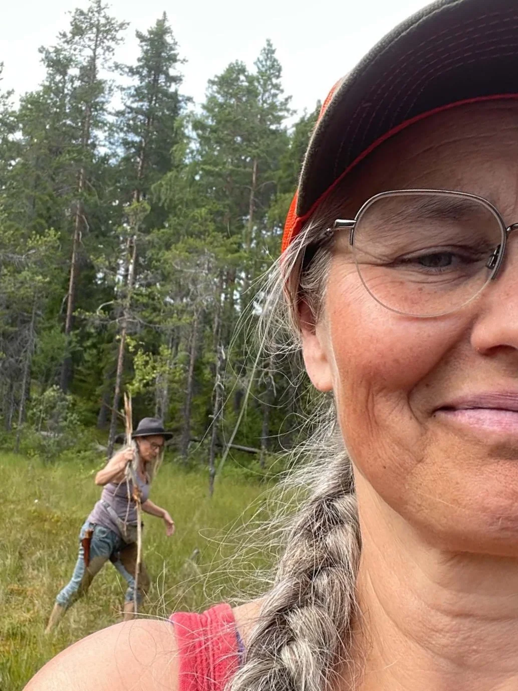 En nomads dagbok - Hälsingland, Göteborg, 40 års fest, överdjävlig värme, Hälsingland igen, reka skog och skrivretreat i Färila