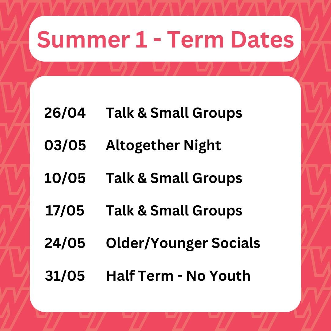 Looking forward to seeing you back this week! Here's a look at what's coming up this half term - what are you most looking forward to?