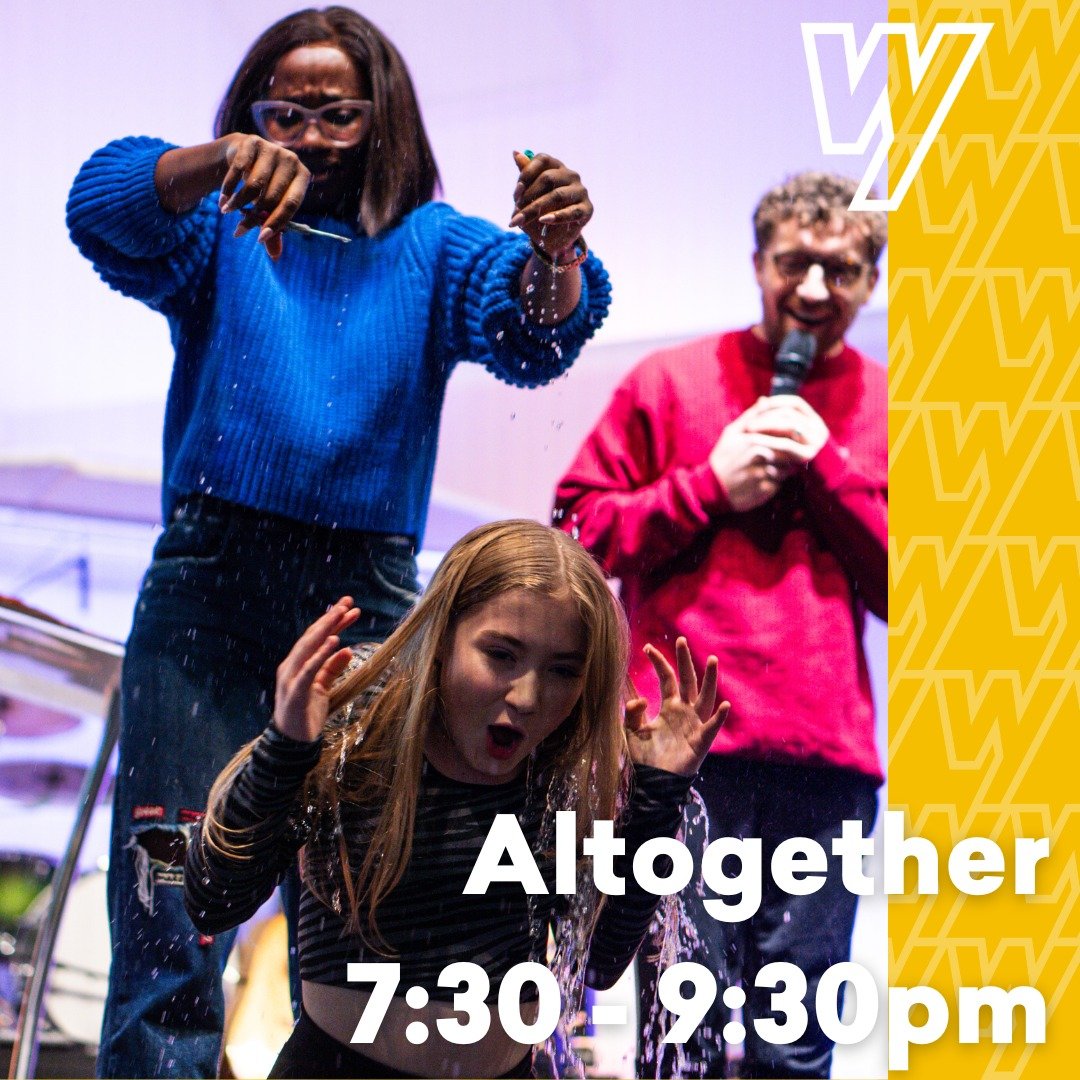We're back for our first Altogether Night of the term tomorrow evening! This week, we've got a couple of special guests coming to answer some of your questions - it's not one to be missed!

Yrs 7-13 @ Welcome Church
