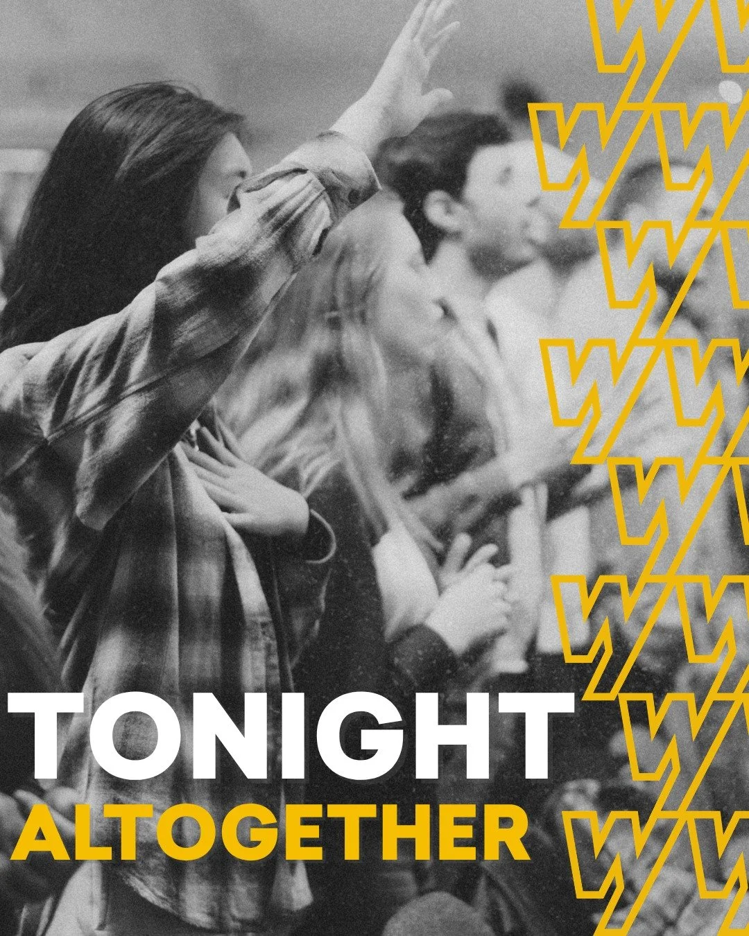 Something a little different this week&hellip; ALTOGETHER NIGHT 🎉 All ages, all together, one big night at Welcome Church. If you've never been before, tonight is the perfect time to come and see what Welcome Youth is all about!
All @ Welcome Church