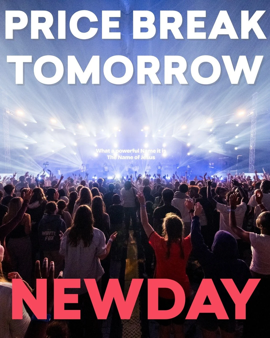 Are you booked into Newday yet? Prices go up tomorrow - so don't miss out! Click the link in our bio for more details! 💛