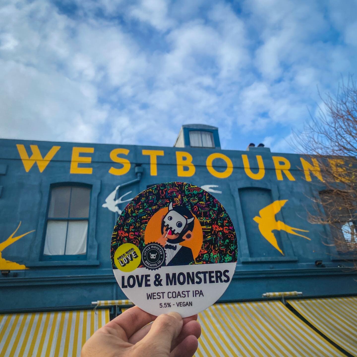 Who&rsquo;s up for a cheeky cask West Coast IPA? 

Tomorrow we are one of a select few venues launching Love &amp; Monsters, a collaboration between @onlywith_love and @littlemonsterbrew 

#sussexcraftbeer #westbournehove #westcoastipa
