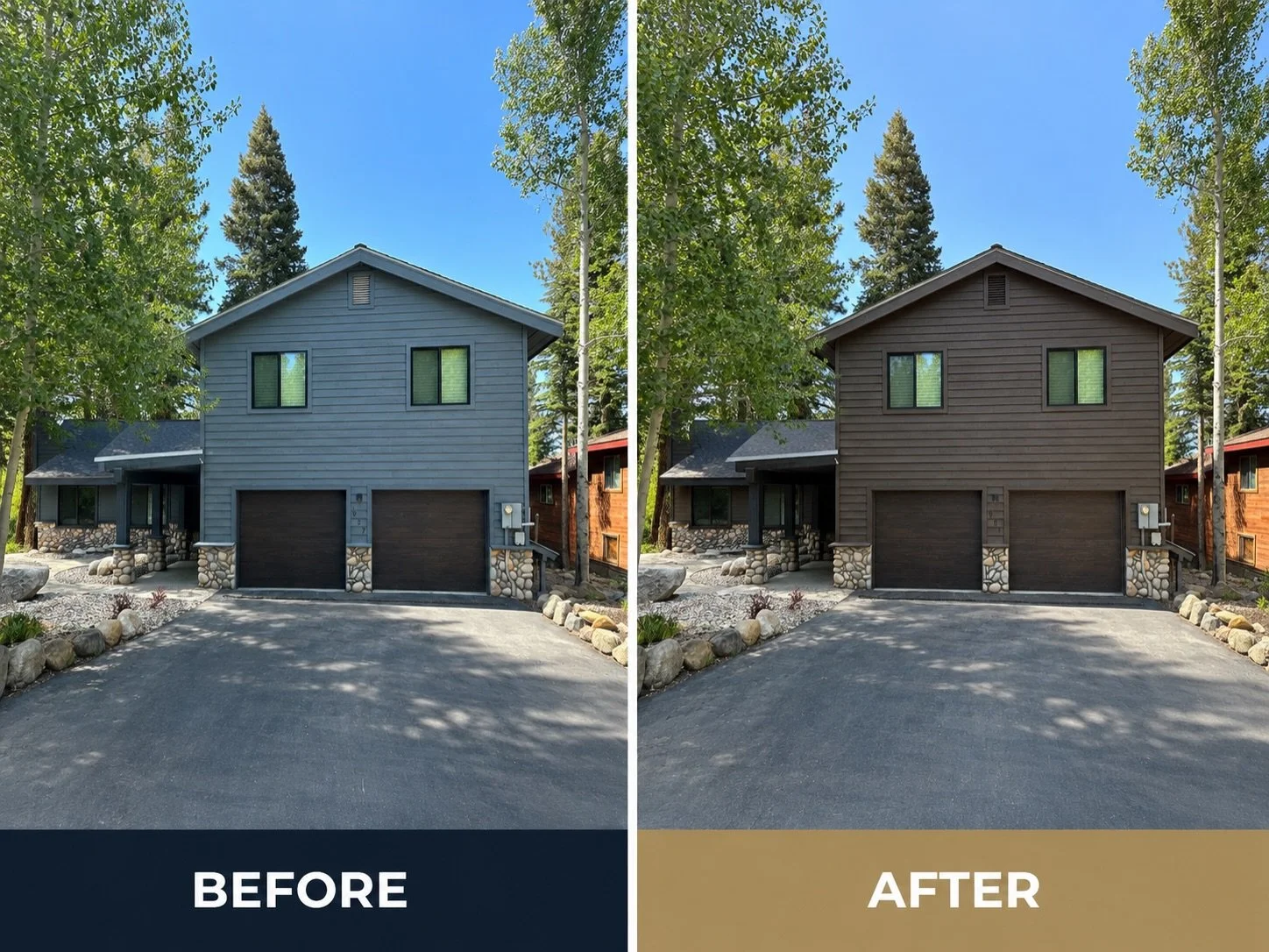 Check your south and west facing walls this week!
High-desert sun hits those first causing fading, chalking, and cracked caulk. August is prime exterior painting weather in Reno-Tahoe. Catch it before it becomes wood repair.

#RenoPainting #TahoeHome