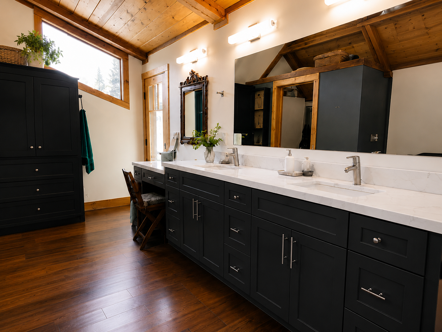 Bathroom vanity painting in Reno Nv