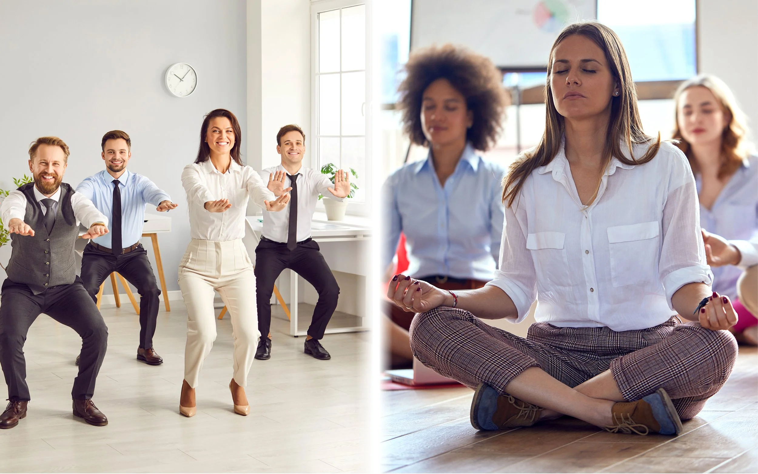 Bewegte und/oder entspannte Mittagspause